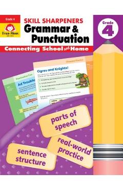 Skill Sharpeners Grammar and Punctuation, Grade 4 - Evan-moor
