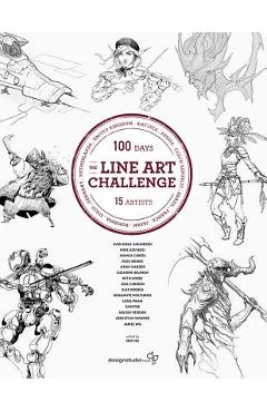 The Line Art Challenge: 100 Sketches for 100 Days - Various Artists