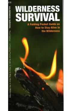 Wilderness Survival, 3rd Edition: A Folding Pocket Guide on How to Stay Alive in the Wilderness - James Kavanagh