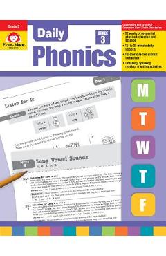 Daily Phonics Grade 3 - Evan-moor Educational Publishers