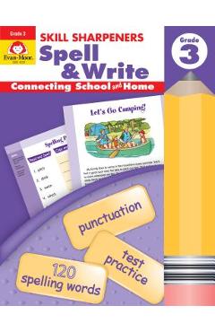 Skill Sharpeners Spell & Write Grade 3 - Evan-moor Educational Publishers