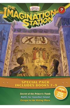 The Imagination Station Special Pack, Books 7-9: Secret of the Prince's Tomb/Battle for Cannibal Island/Escape to the Hiding Place - Marianne Hering