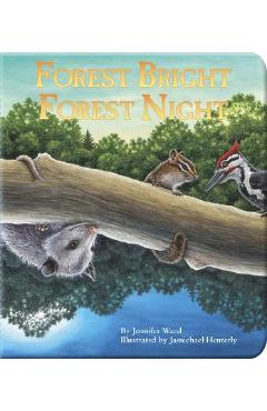 Forest Bright, Forest Night: Board Book - Jennifer Ward