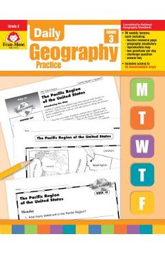 Daily Geography Practice Grade 3: EMC 3712 - Evan-moor Educational Publishers