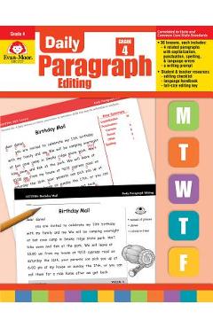 Daily Paragraph Editing Grade 4 - Evan-moor Educational Publishers