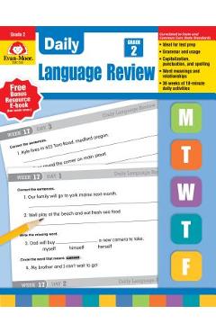 Daily Language Review Grade 2 - Evan-moor Educational Publishers