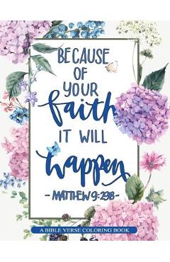 A Bible Verse Coloring Book: Inspirational Christian Coloring Books for Adults - V. Art
