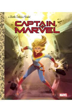 Captain marvel little golden book (marvel) - john sazaklis