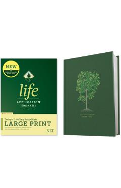 NLT Life Application Study Bible, Third Edition, Large Print (Red Letter, Hardcover) - Tyndale