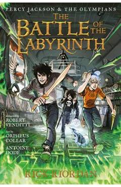 Percy Jackson and the Olympians: The Battle of the Labyrinth: The Graphic Novel - Rick Riordan