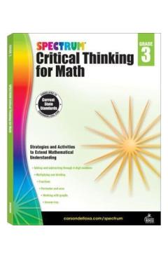 Spectrum Critical Thinking for Math, Grade 3 - Spectrum