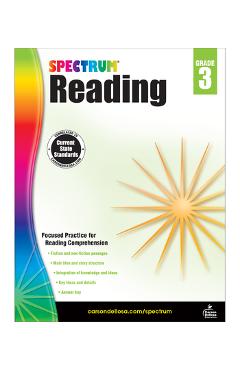 Spectrum Reading Workbook, Grade 3 - Spectrum