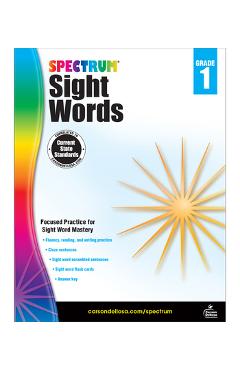 Spectrum Sight Words, Grade 1 - Spectrum