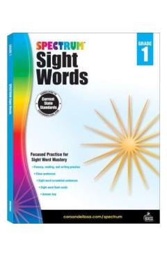 Spectrum Sight Words, Grade 1 - Spectrum