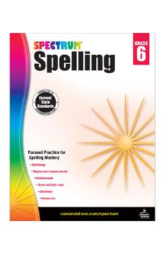 Spectrum Spelling, Grade 6 - Spectrum