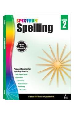 Spectrum Spelling, Grade 2 - Spectrum