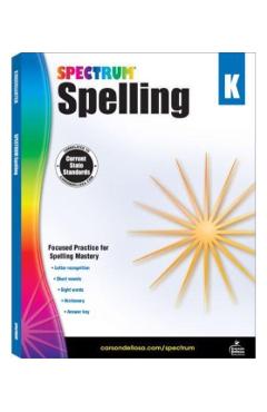 Spectrum Spelling, Grade K - Spectrum