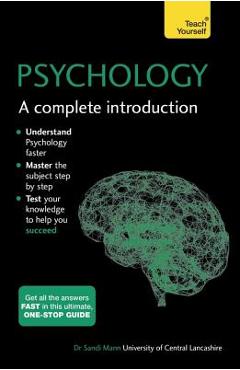 Psychology: A Complete Introduction - Sandi Mann