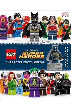 Lego DC Comics Super Heroes Character Encyclopedia: New Exclusive Pirate Batman Minifigure - Dk