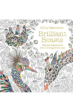 Millie Marotta\'s Brilliant Beasts: Favorite Illustrations from Coloring Adventures - Millie Marotta
