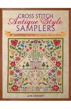Cross Stitch Antique Style Samplers - Jane Greenoff