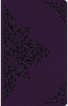 ESV Large Print Value Thinline Bible (Trutone, Lavender, Filigree Design) -