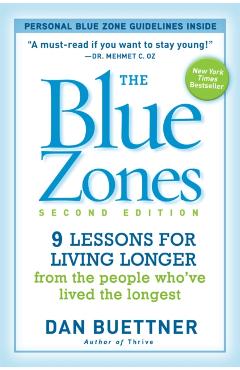The Blue Zones: 9 Lessons for Living Longer from the People Who've Lived the Longest - Dan Buettner
