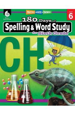 180 Days of Spelling and Word Study for Sixth Grade: Practice, Assess, Diagnose - Shireen Pesez Rhoades