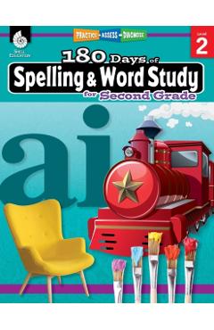180 Days of Spelling and Word Study for Second Grade: Practice, Assess, Diagnose - Shireen Pesez Rhoades