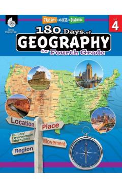 180 Days of Geography for Fourth Grade: Practice, Assess, Diagnose - Chuck Aracich