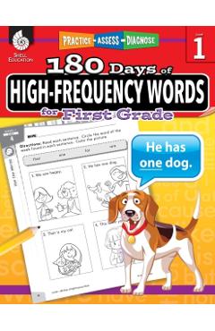 180 Days of High-Frequency Words for First Grade: Practice, Assess, Diagnose - Jodene Smith