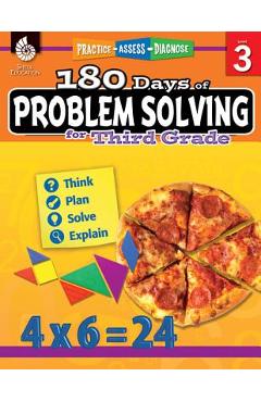180 Days of Problem Solving for Third Grade: Practice, Assess, Diagnose - Kristin Kemp - Imagine 1