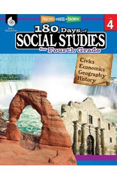 180 Days of Social Studies for Fourth Grade: Practice, Assess, Diagnose - Marla Tomlinson