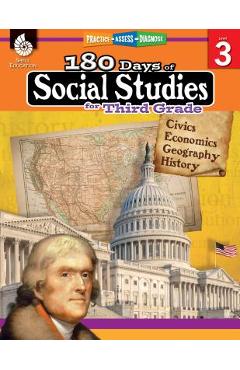 180 Days of Social Studies for Third Grade: Practice, Assess, Diagnose - Terri Mcnamara