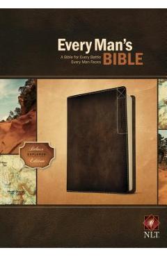 Every Man\'s Bible-NLT Deluxe Explorer - Stephen Arterburn