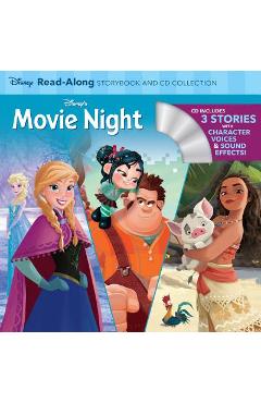 Disney\'s Movie Night Read-Along Storybook and CD Collection: 3-In-1 Feature Animation Bind-Up - Disney Book Group