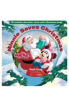 Minnie Saves Christmas Read-Along Storybook & CD - Disney Book Group