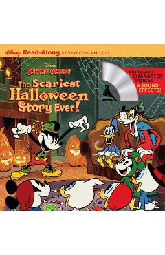 Disney Mickey Mouse: The Scariest Halloween Story Ever! [With Audio CD] - Disney Book Group