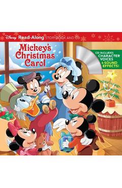 Mickey\'s Christmas Carol: Read-Along Storybook [With Audio CD] - Disney Book Group