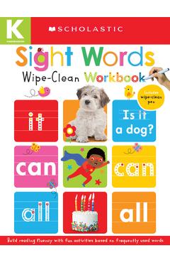 Wipe-Clean Workbooks: Sight Words (Scholastic Early Learners) - Scholastic