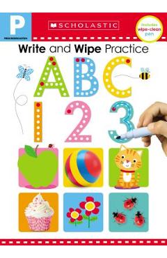 ABC 123 Write and Wipe Flip Book: Scholastic Early Learners (Write and Wipe) - Scholastic