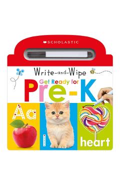Write and Wipe Get Ready for Pre-K: Scholastic Early Learners (Write and Wipe) - Scholastic