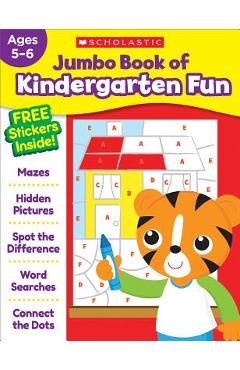 Jumbo Book of Kindergarten Fun Workbook - Scholastic Teaching Resources