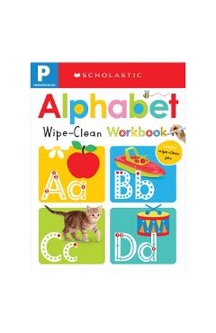 Alphabet Pre-K Wipe-Clean Workbook: Scholastic Early Learners (Wipe-Clean Workbook) - Scholastic