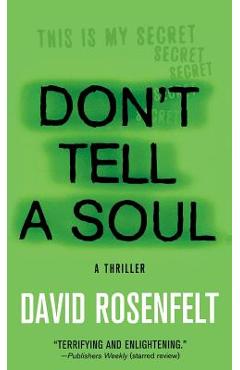 Don\'t Tell a Soul - David Rosenfelt