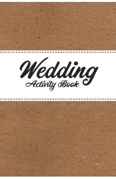 Childrens Wedding Activity Book- Kids Wedding Activities - Water Gum Press