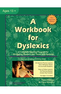 A Workbook for Dyslexics - Cheryl Orlassino