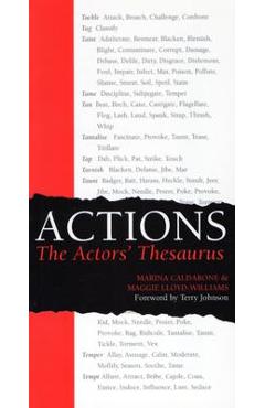 Actions: The Actors\' Thesaurus - Marina Calderone