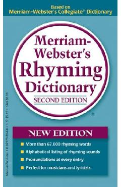 Merriam-Webster\'s Rhyming Dictionary - Merriam-webster