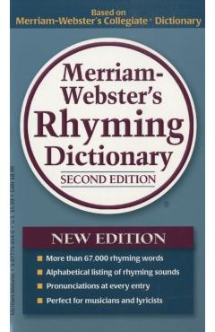 Merriam-Webster's Rhyming Dictionary - Merriam-webster
